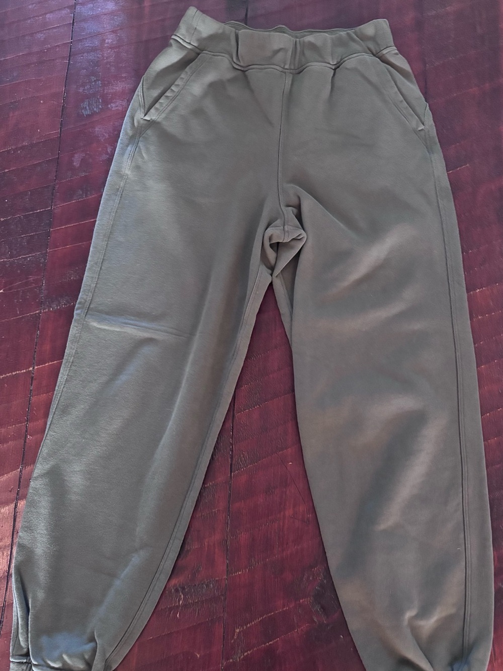 lululemon athletica Olive Green Track Joggers